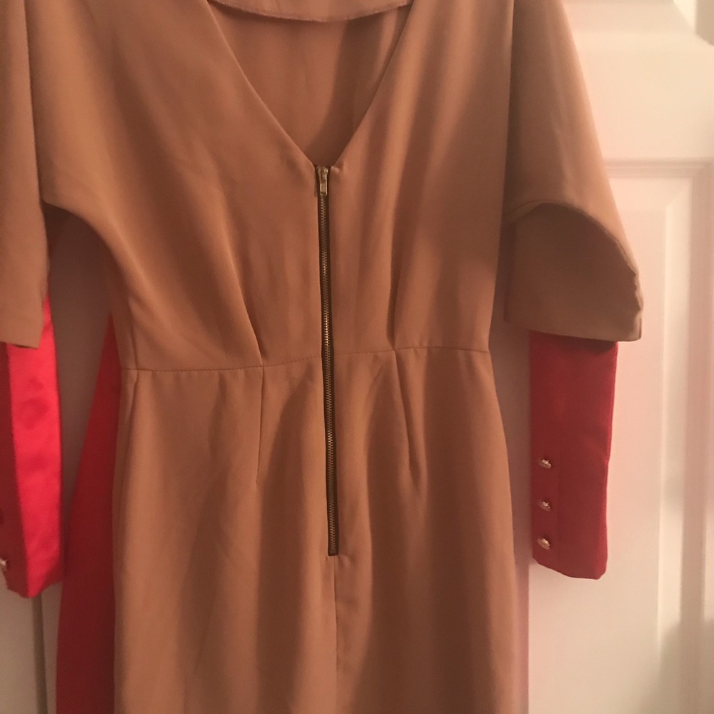 Top shop nude dress